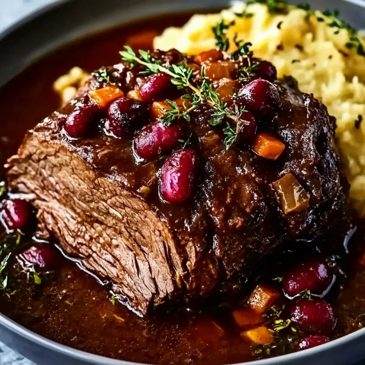 Slow-Braised Beef Roast