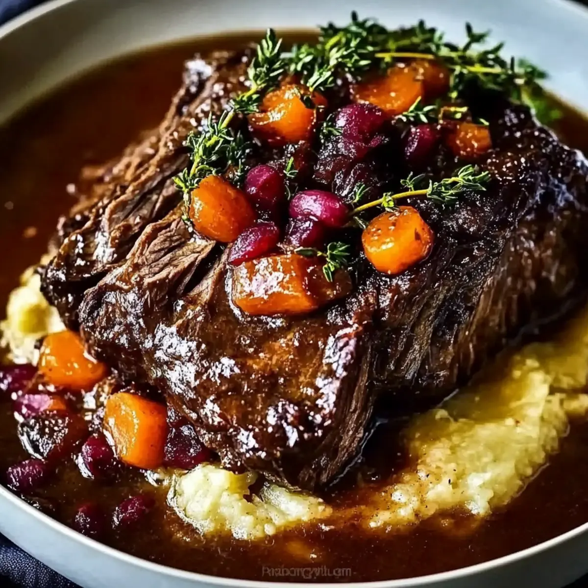 Slow-Braised Beef Roast