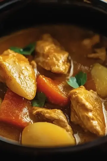 Slow Cooker Chicken Curry