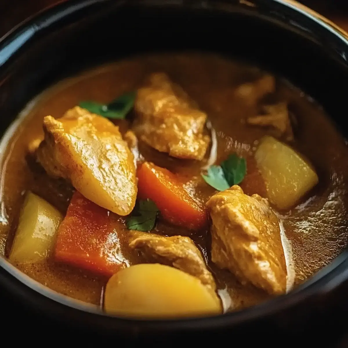 Slow Cooker Chicken Curry