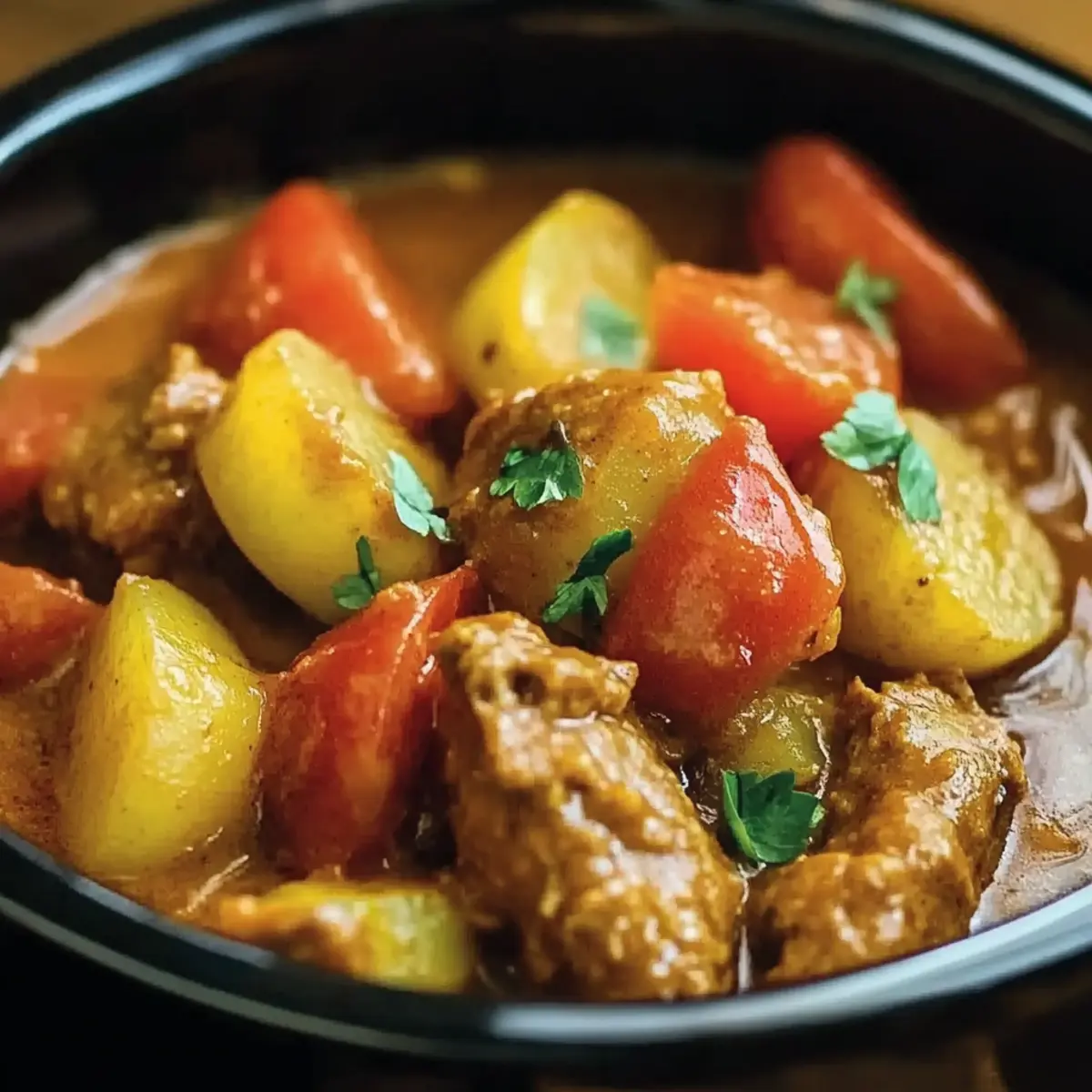 Slow Cooker Chicken Curry