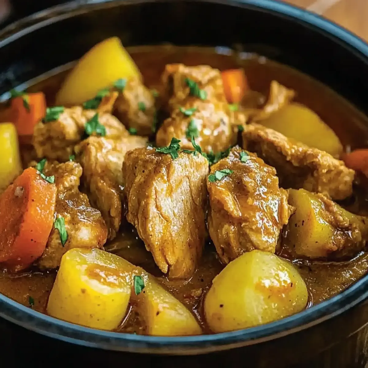 Slow Cooker Chicken Curry