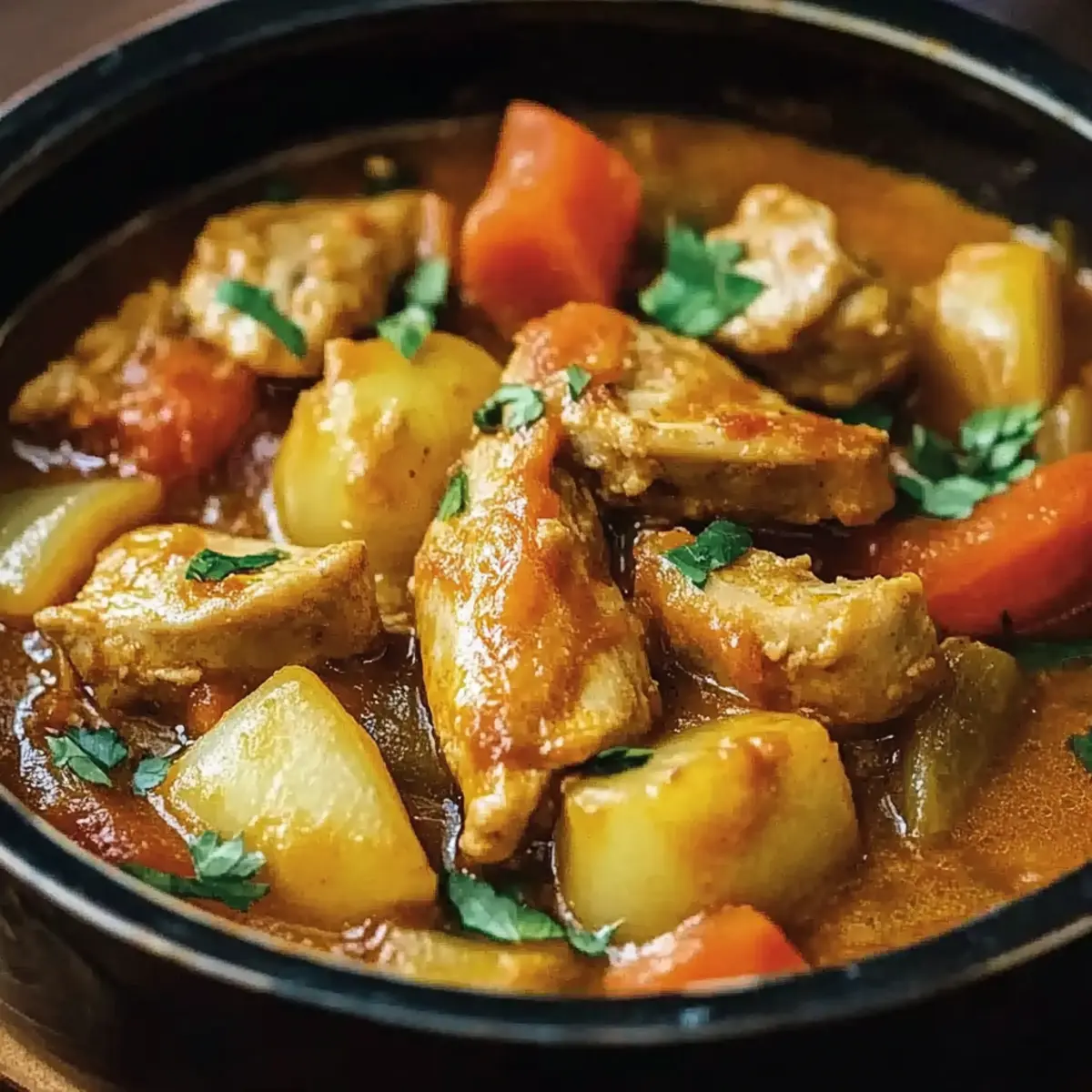 Slow Cooker Chicken Curry