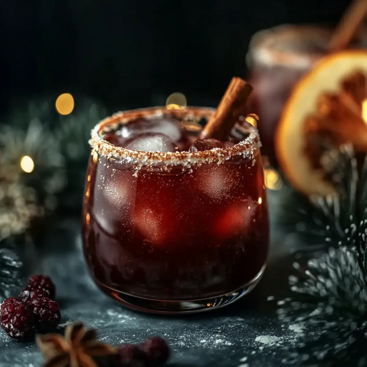 Spiced Christmas Margarita