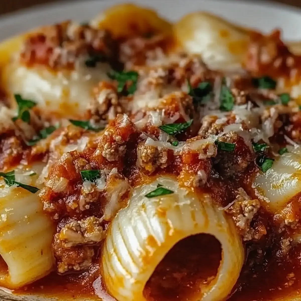 Stuffed Shells with Meat