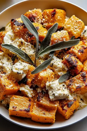 Sweet Potato Goat Cheese Sage