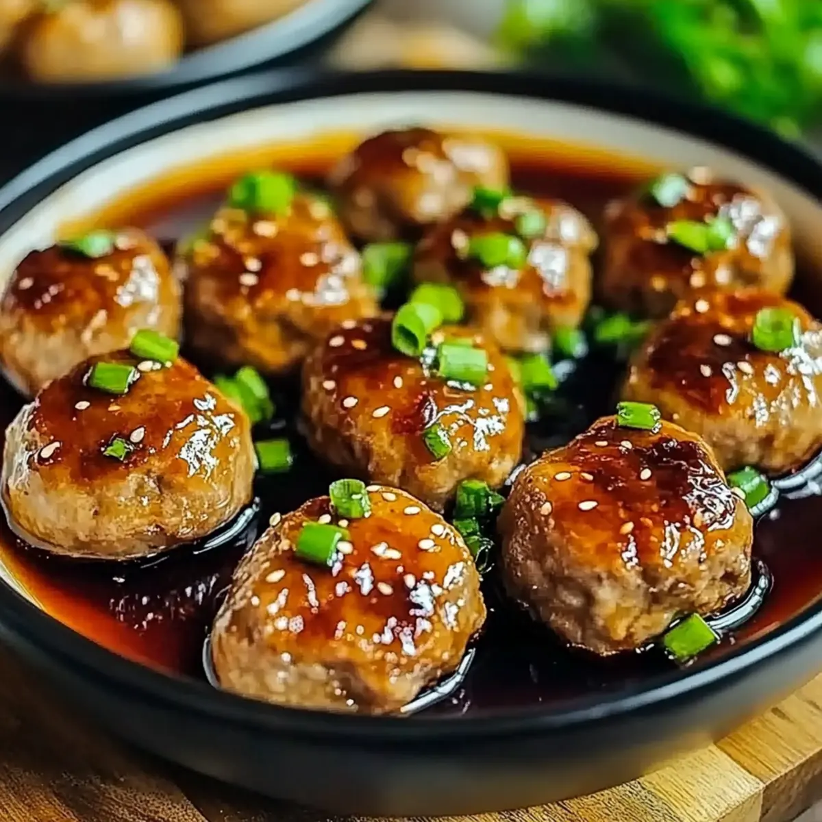 Sweet and Spicy Asian Turkey Meatballs