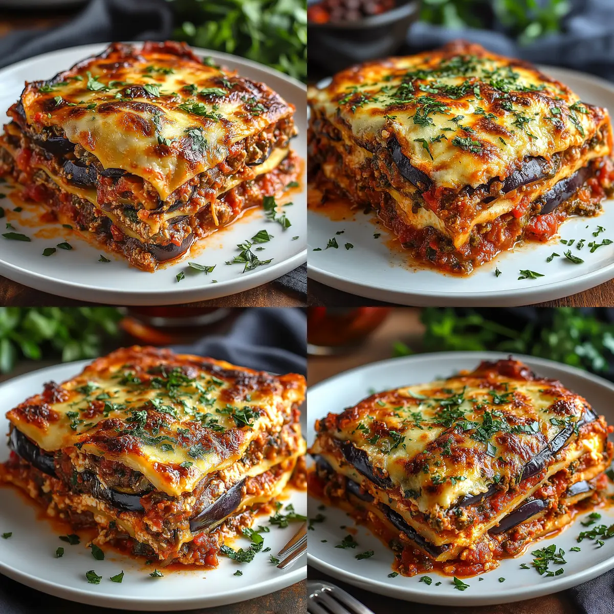 Vegetarian Eggplant Lasagna