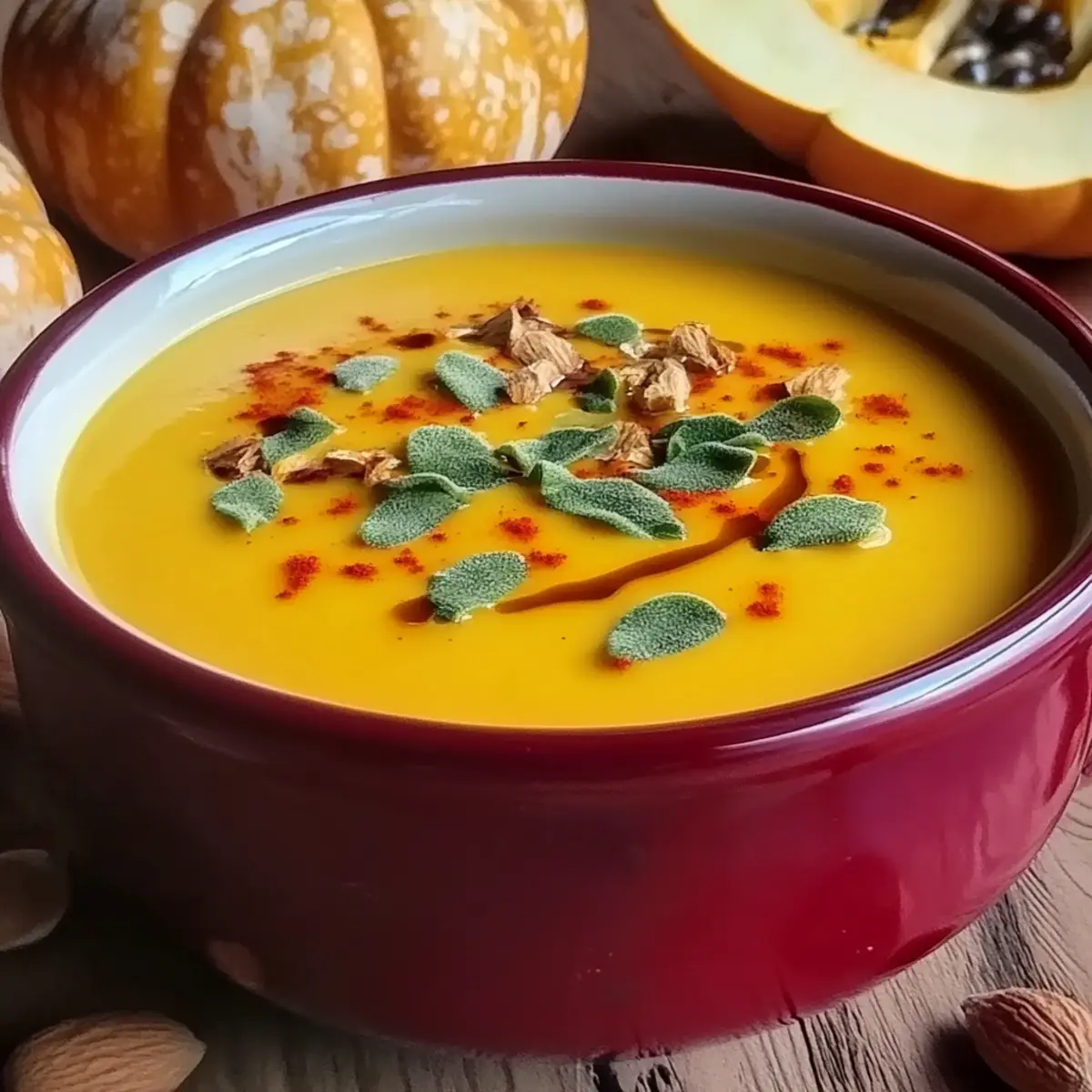 Autumn-Spiced Roasted Pumpkin Soup