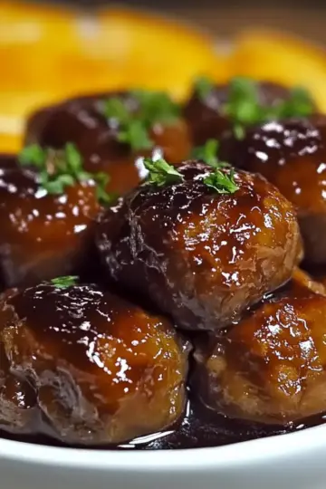 BBQ Jerk Meatballs