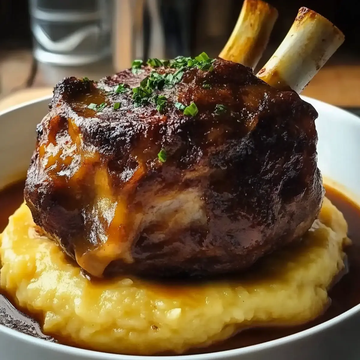 Braised Lamb Shanks