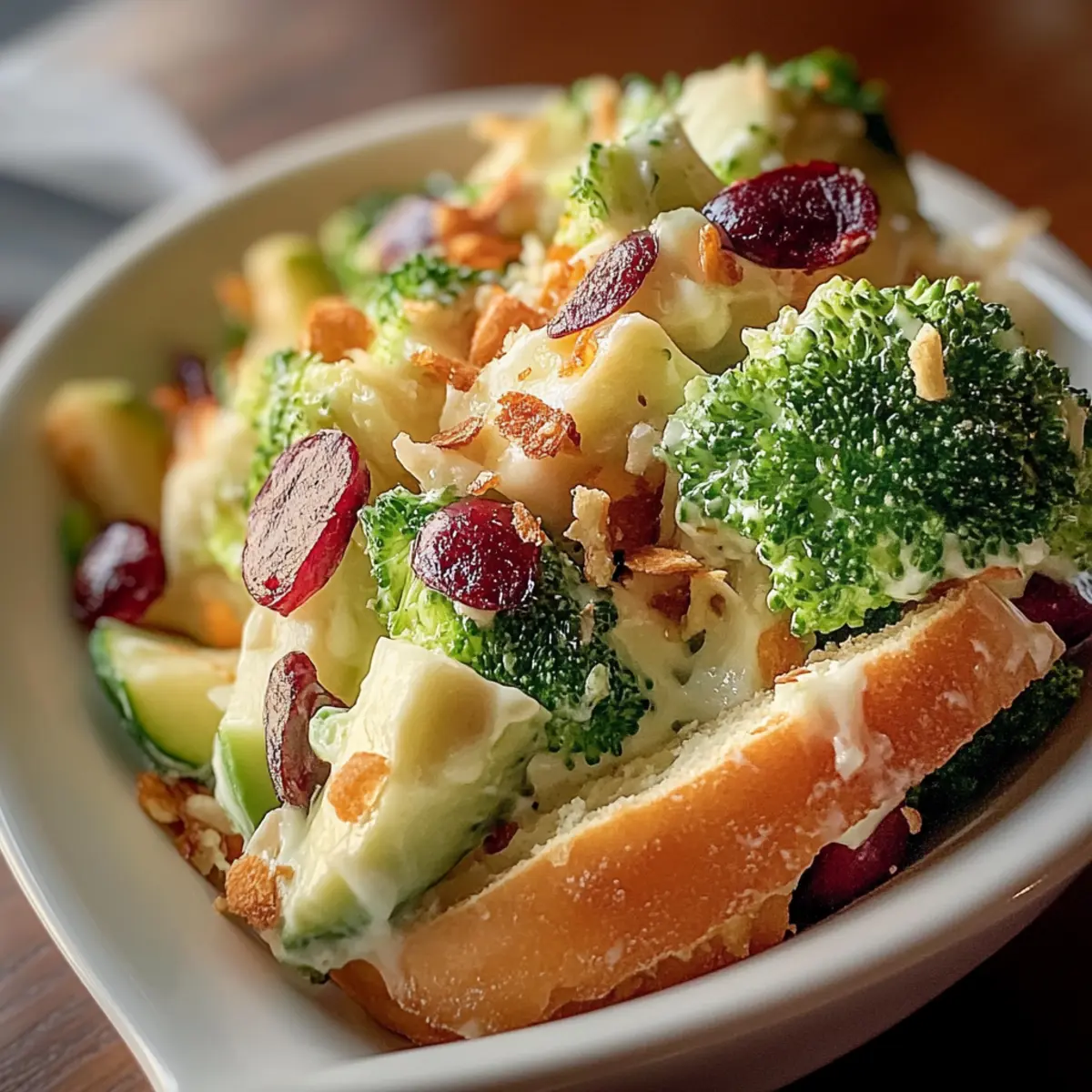 Broccoli Apple Crunch Salad