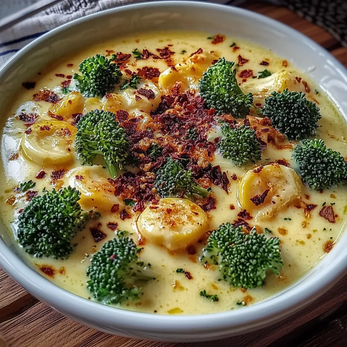 Broccoli Potato Cheese Soup