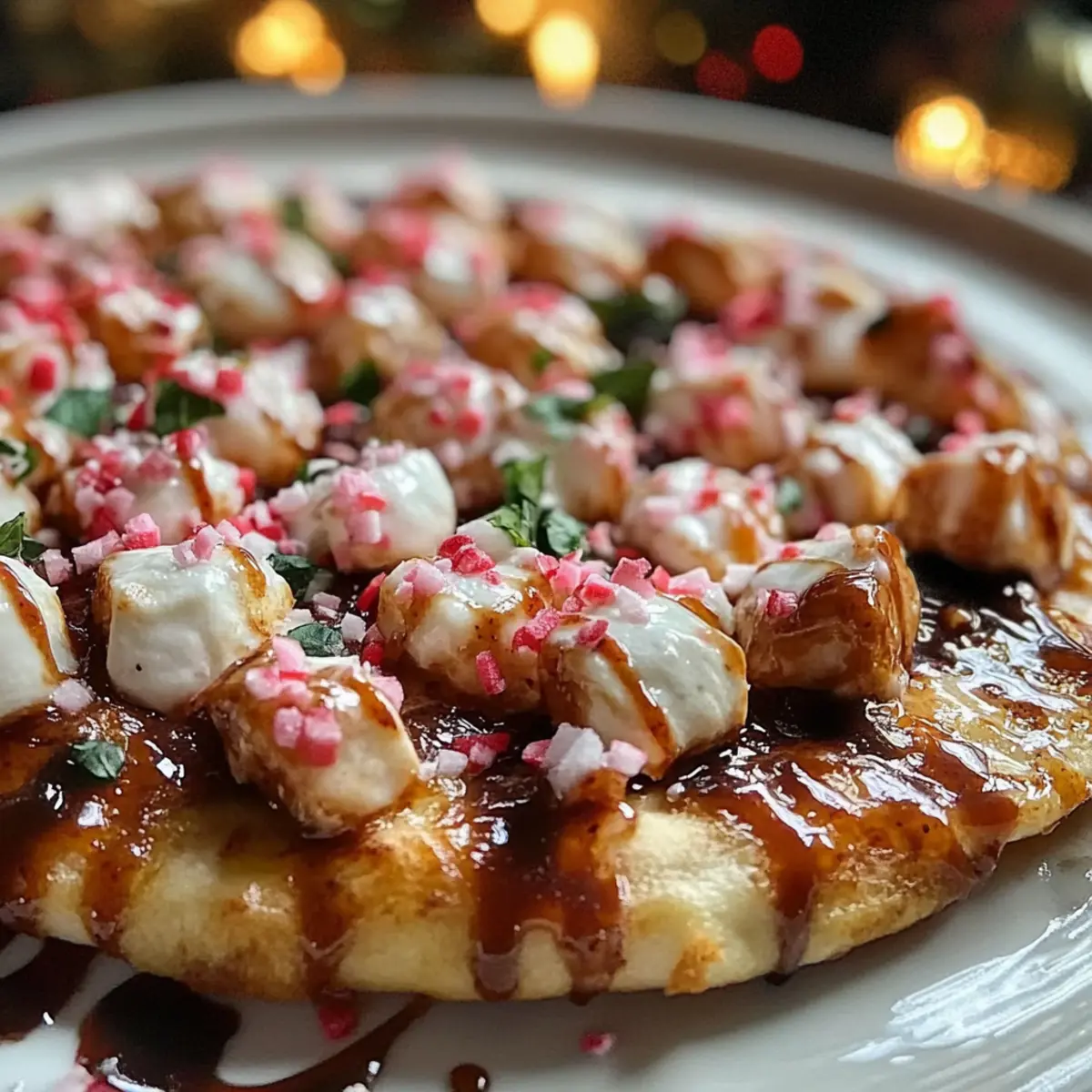 Candy Cane Pizza