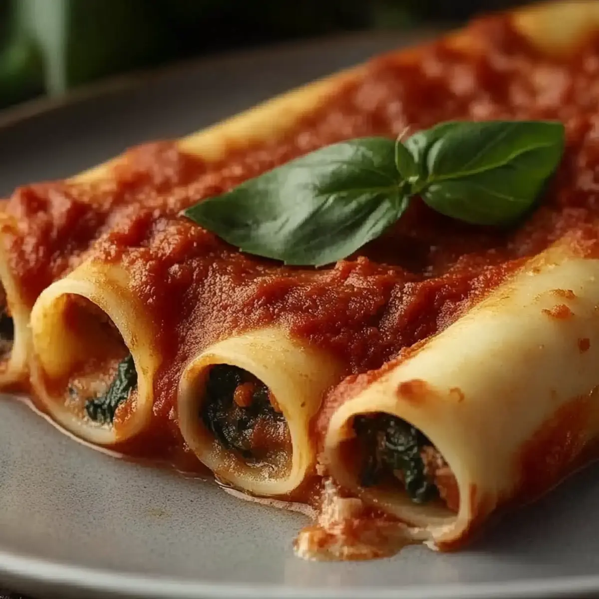 Cannelloni Viande Hachée