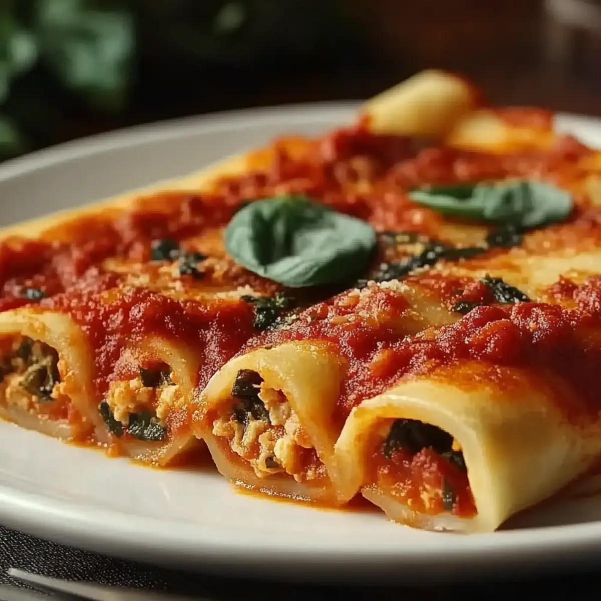 Cannelloni Viande Hachée