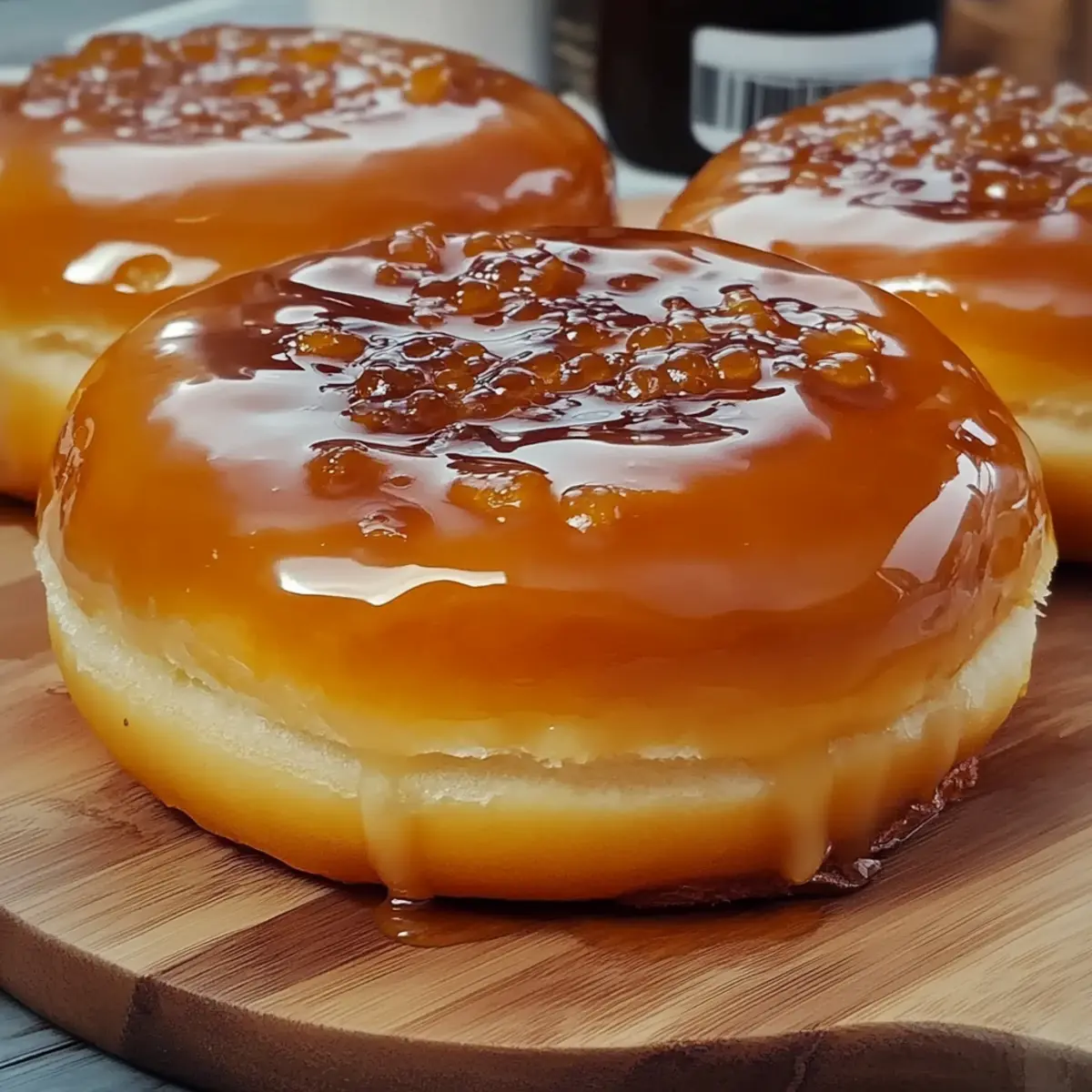 Caramelized Crème Brûlée Donuts