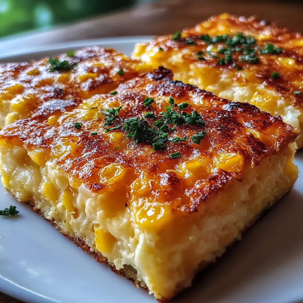 Cheesy Cream Cheese Corn Casserole