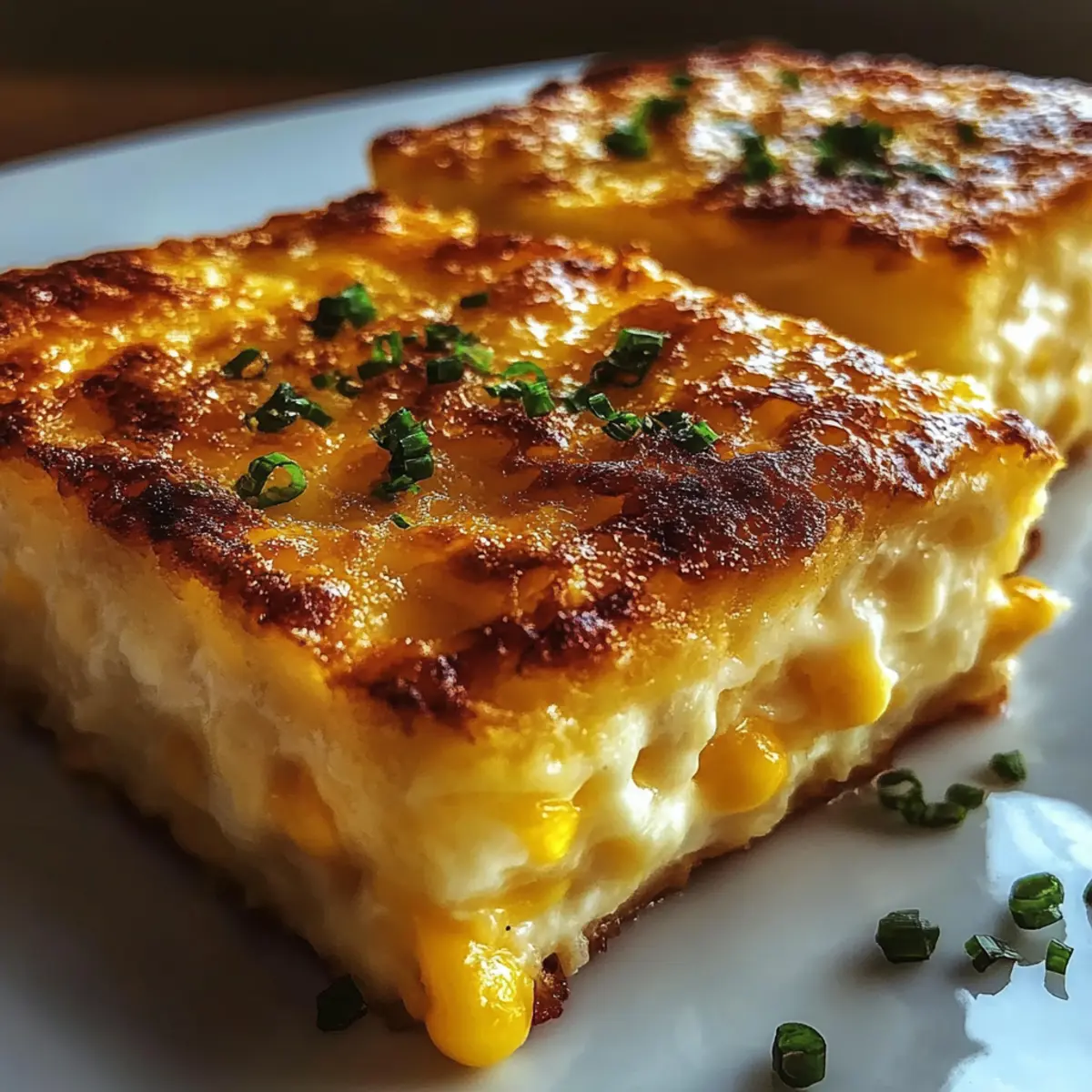 Cheesy Cream Cheese Corn Casserole