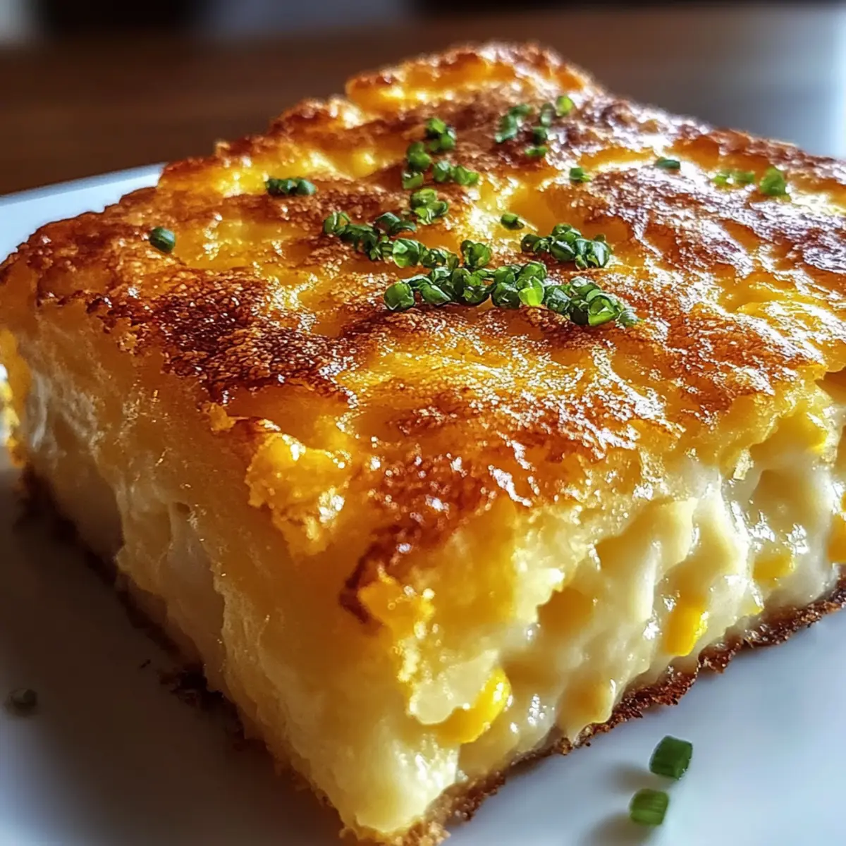 Cheesy Cream Cheese Corn Casserole