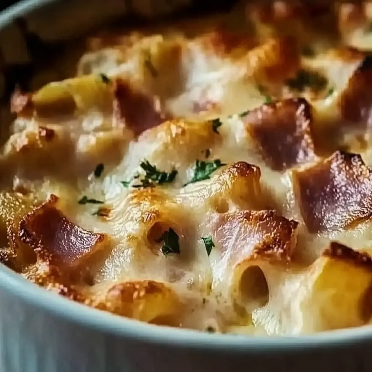 Chicken Cordon Bleu Casserole