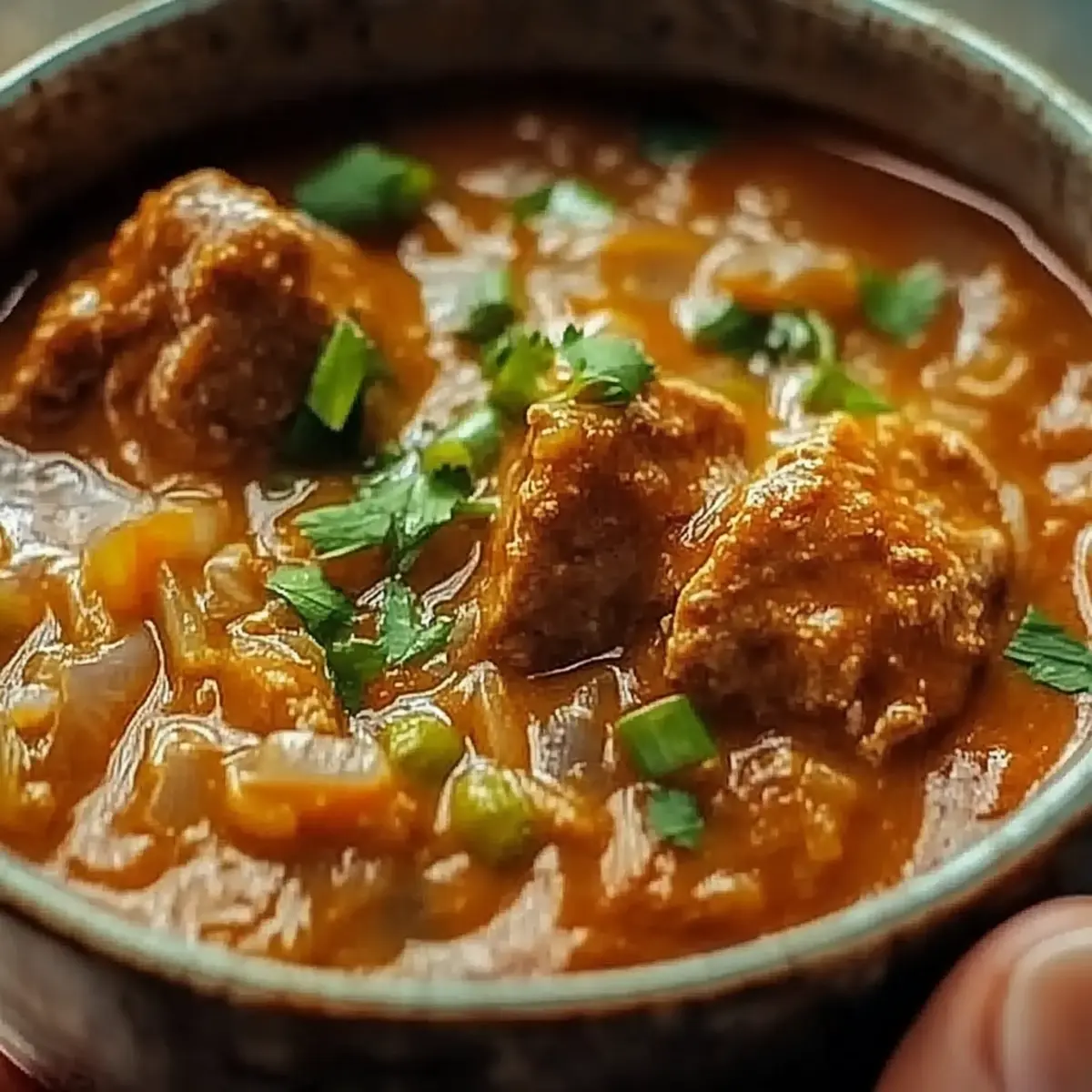 Chili Verde and Spanish Rice