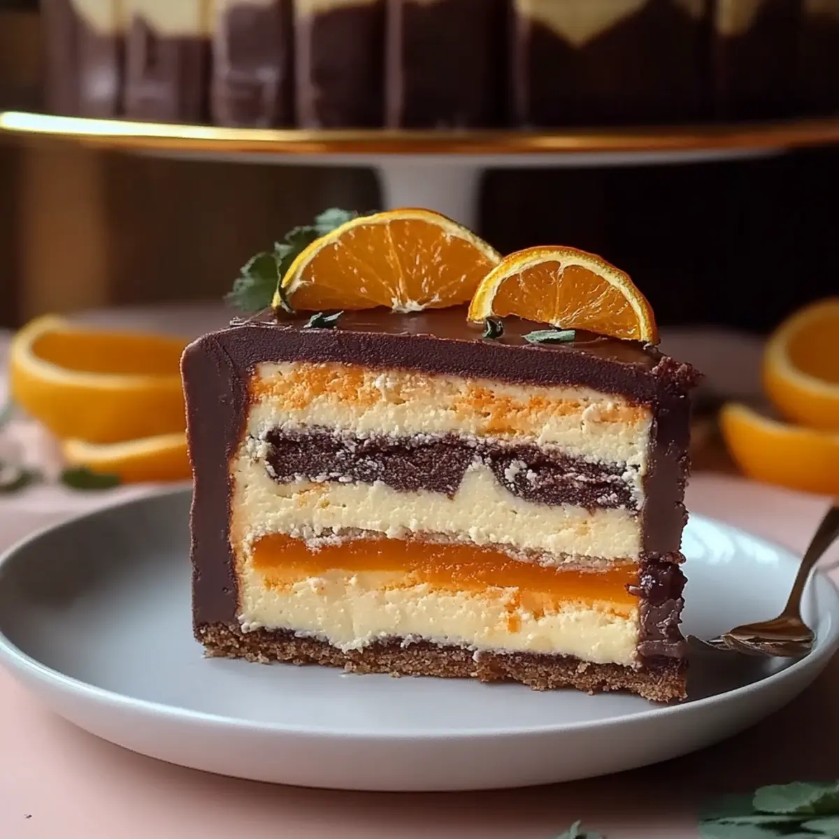 Chocolate & Orange Punchcake
