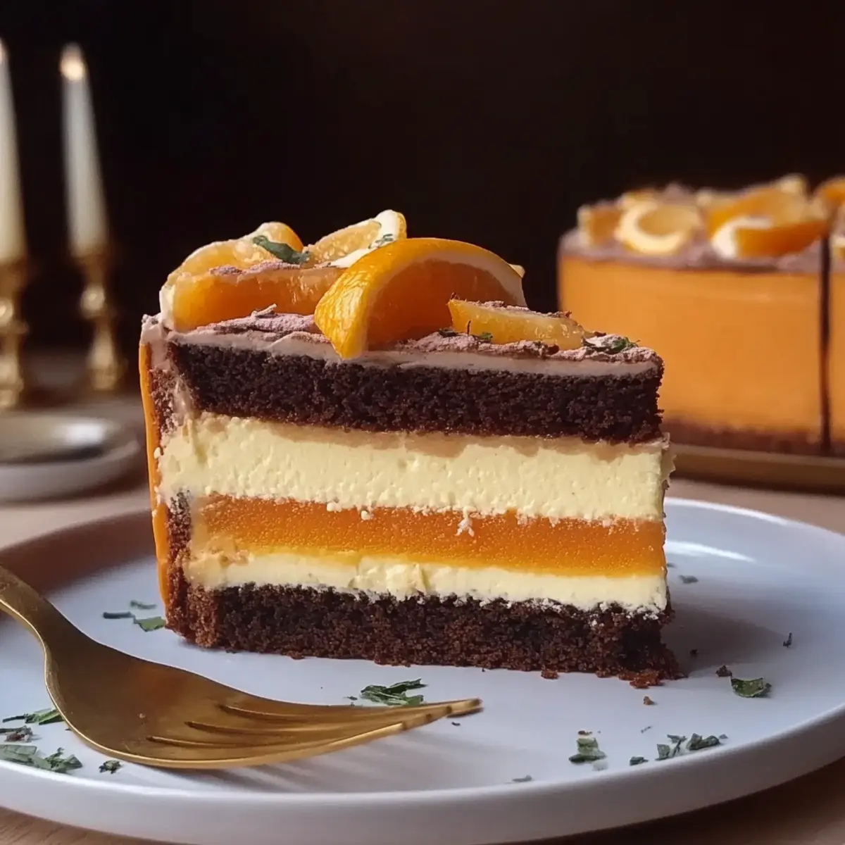 Chocolate & Orange Punchcake