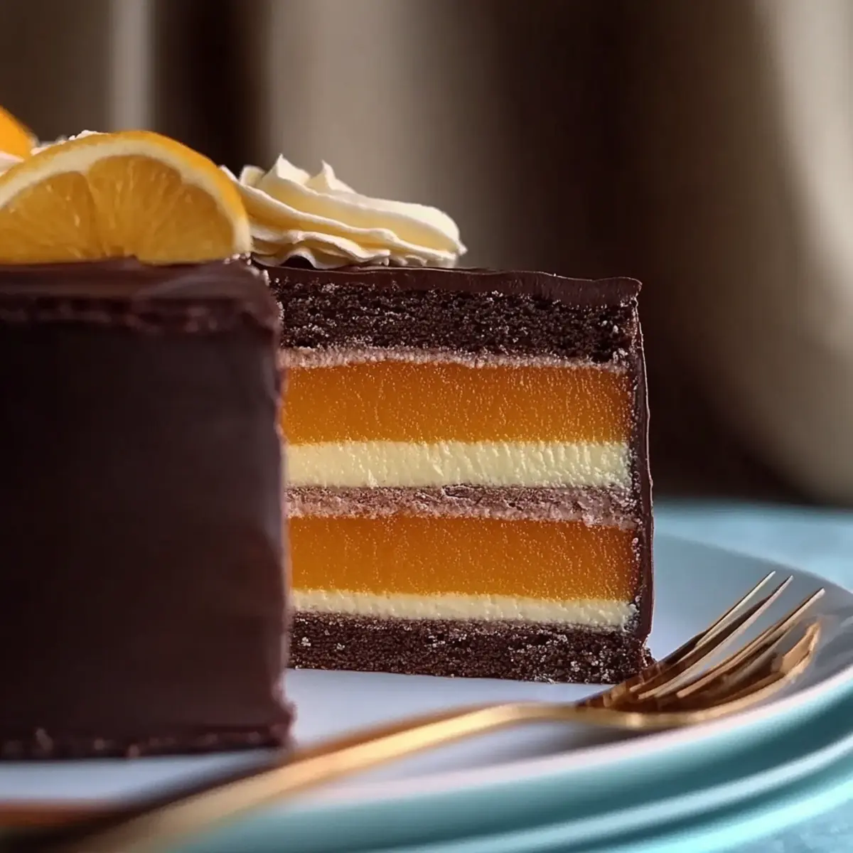 Chocolate & Orange Punchcake