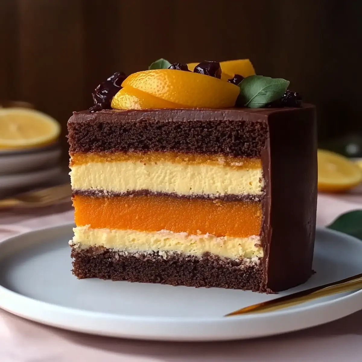Chocolate & Orange Punchcake