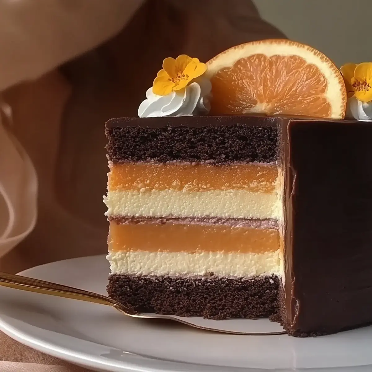 Chocolate & Orange Punchcake