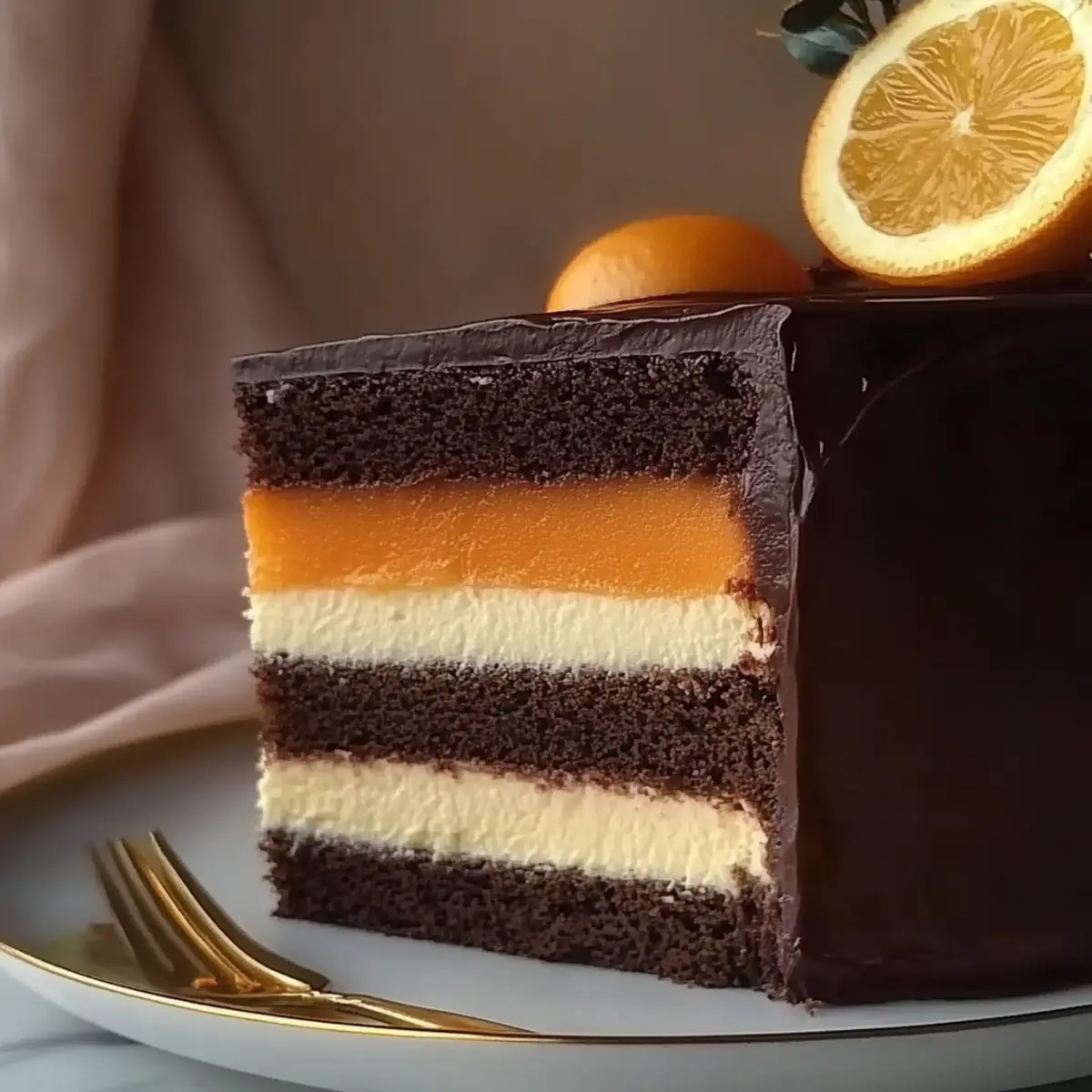 Chocolate & Orange Punchcake