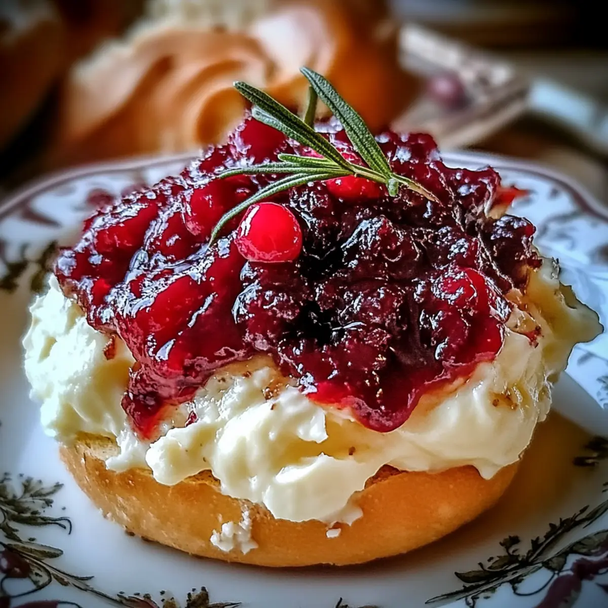 Christmas Cranberry Honey Butter