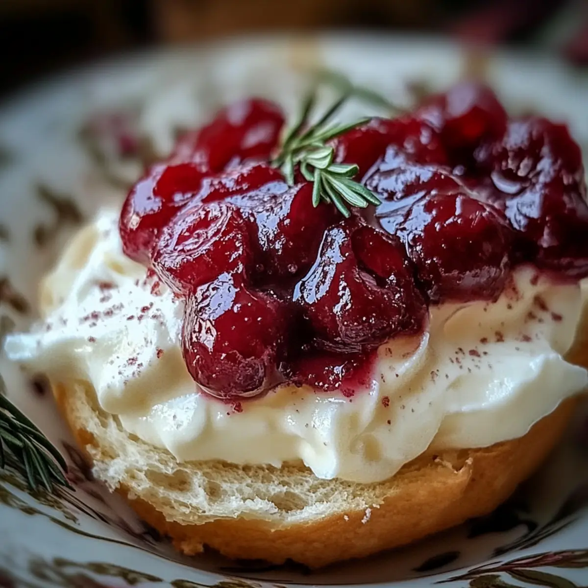 Christmas Cranberry Honey Butter