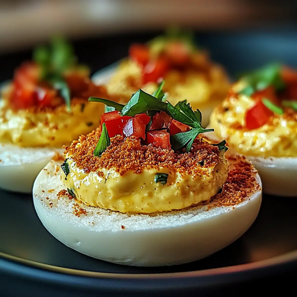 Christmas Deviled Eggs