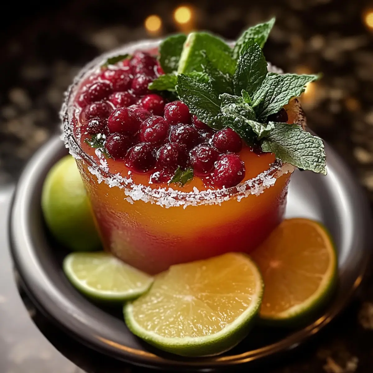 Christmas Mistletoe Margarita