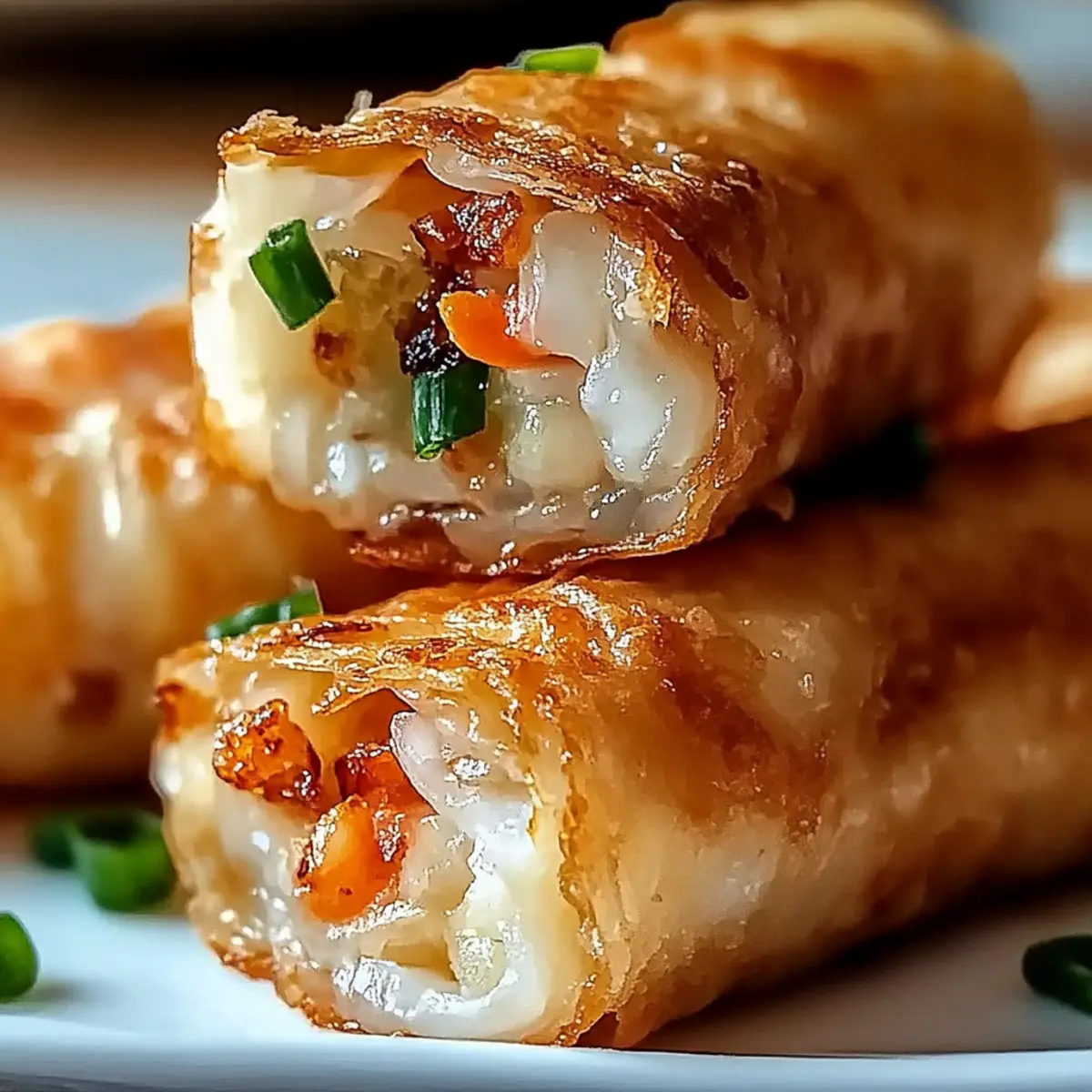 Crab Cake Egg Rolls