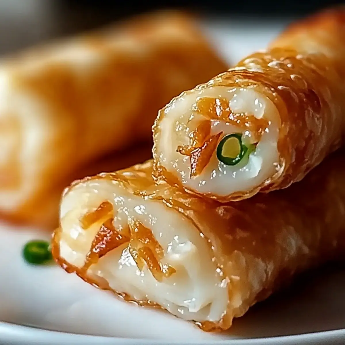 Crab Cake Egg Rolls
