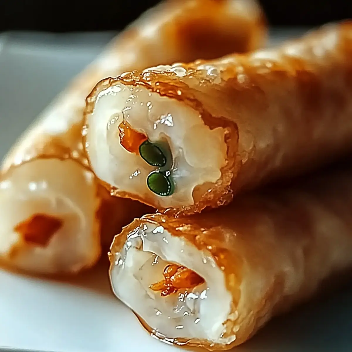 Crab Cake Egg Rolls