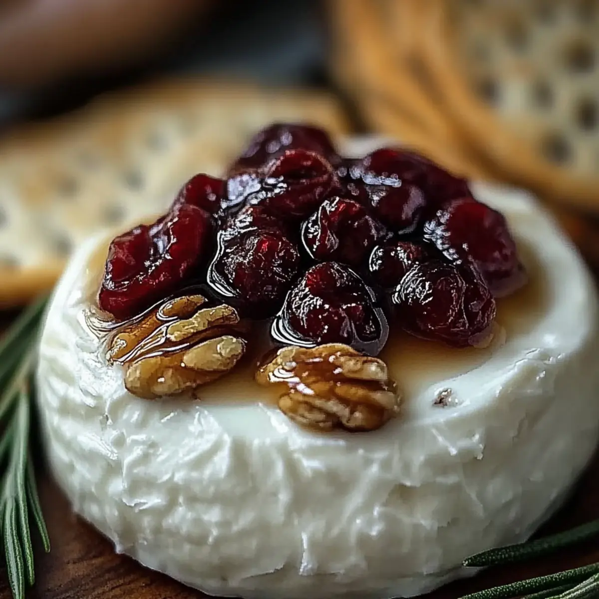 Cranberry Pecan Baked Brie