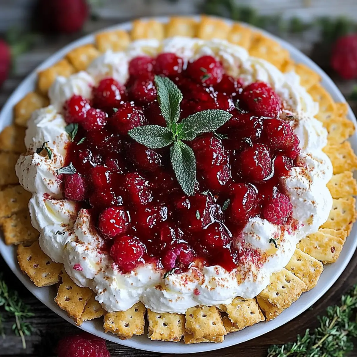 Cranberry Whipped Feta Dip
