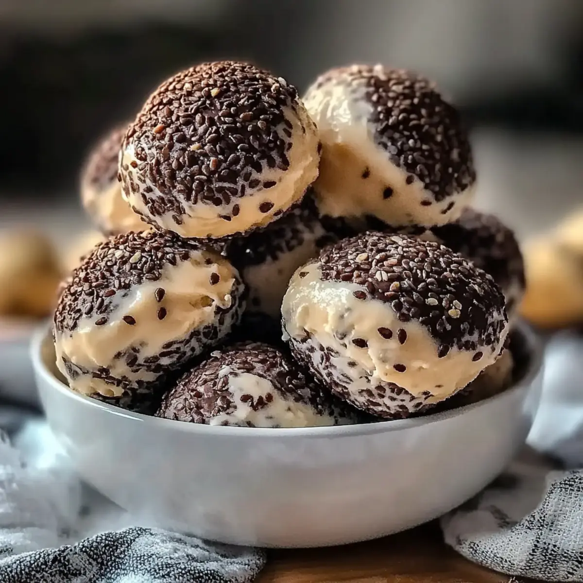 Cream Cheese Oreo Protein Balls