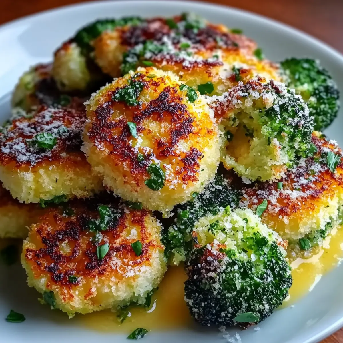 Crispy Broccoli and Potato Bites