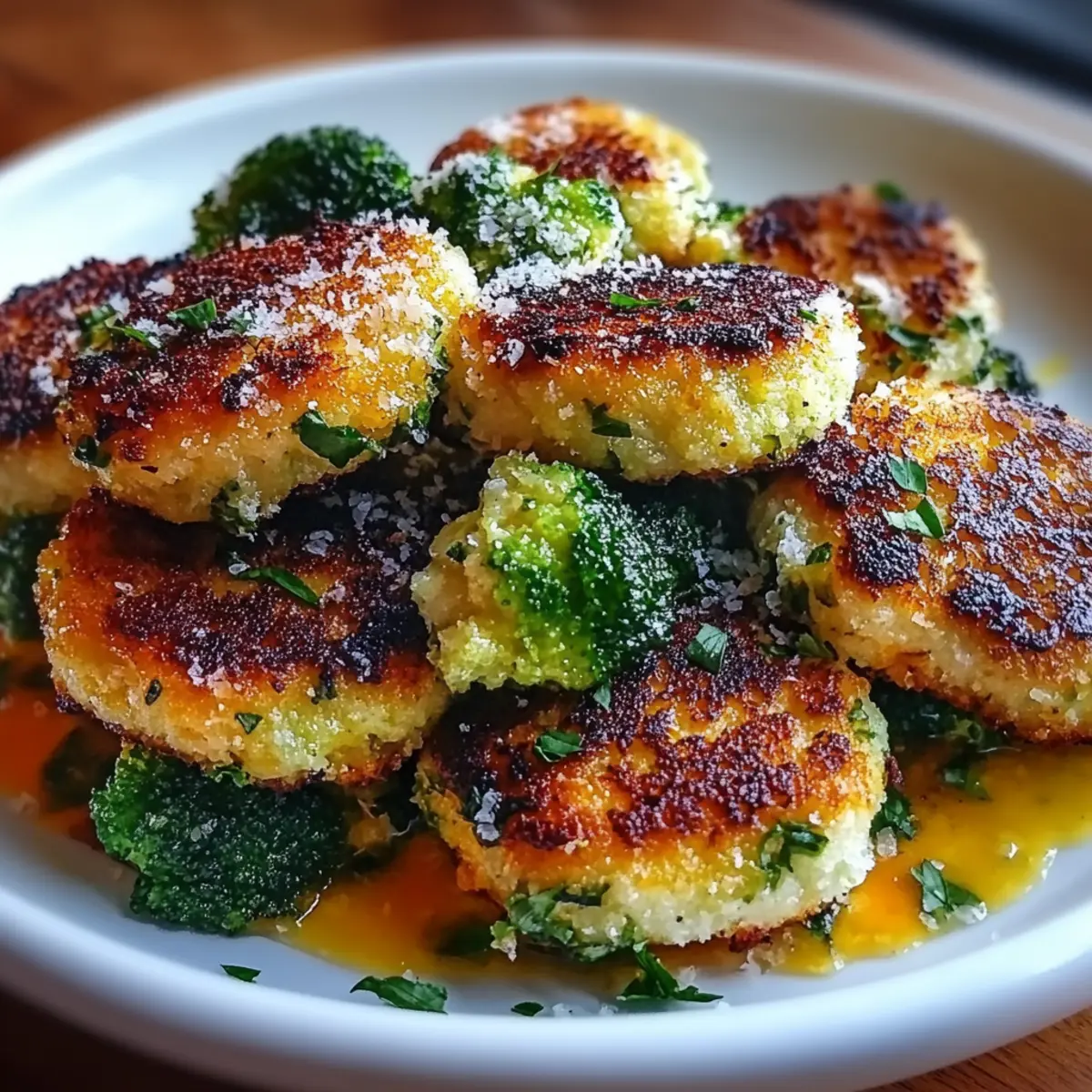 Crispy Broccoli and Potato Bites