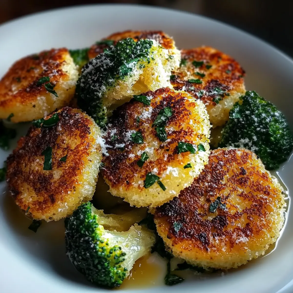 Crispy Broccoli and Potato Bites