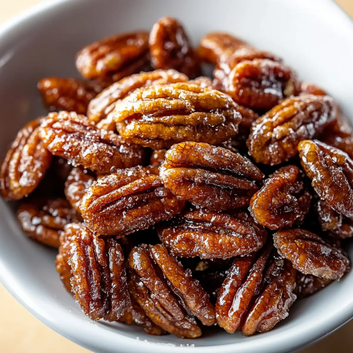 Crockpot Fireball Whisky Candied Pecans