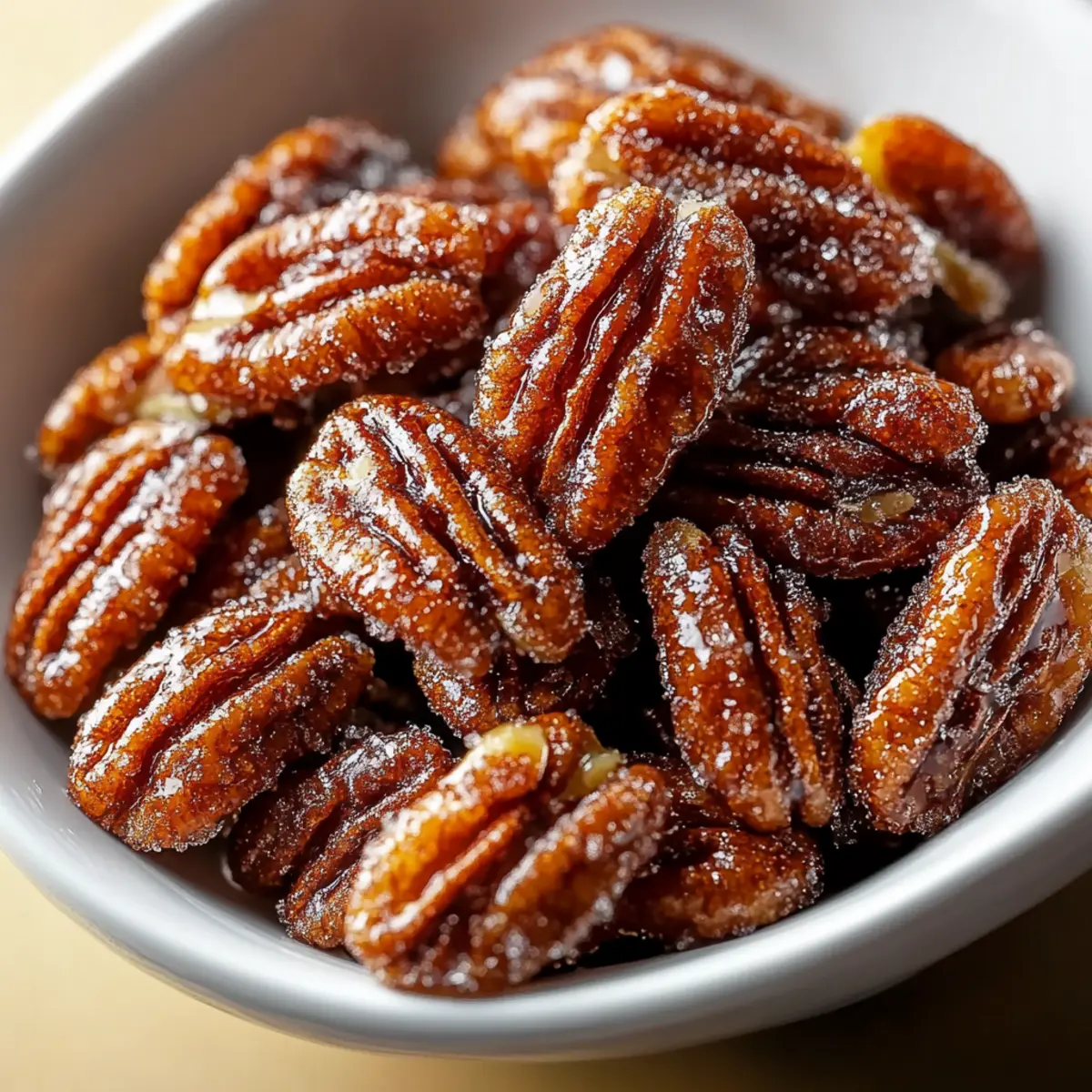 Crockpot Fireball Whisky Candied Pecans