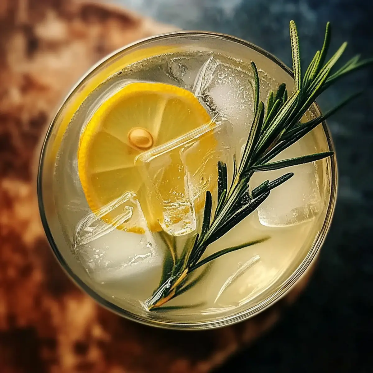 Elderflower Winter Gin Cocktail