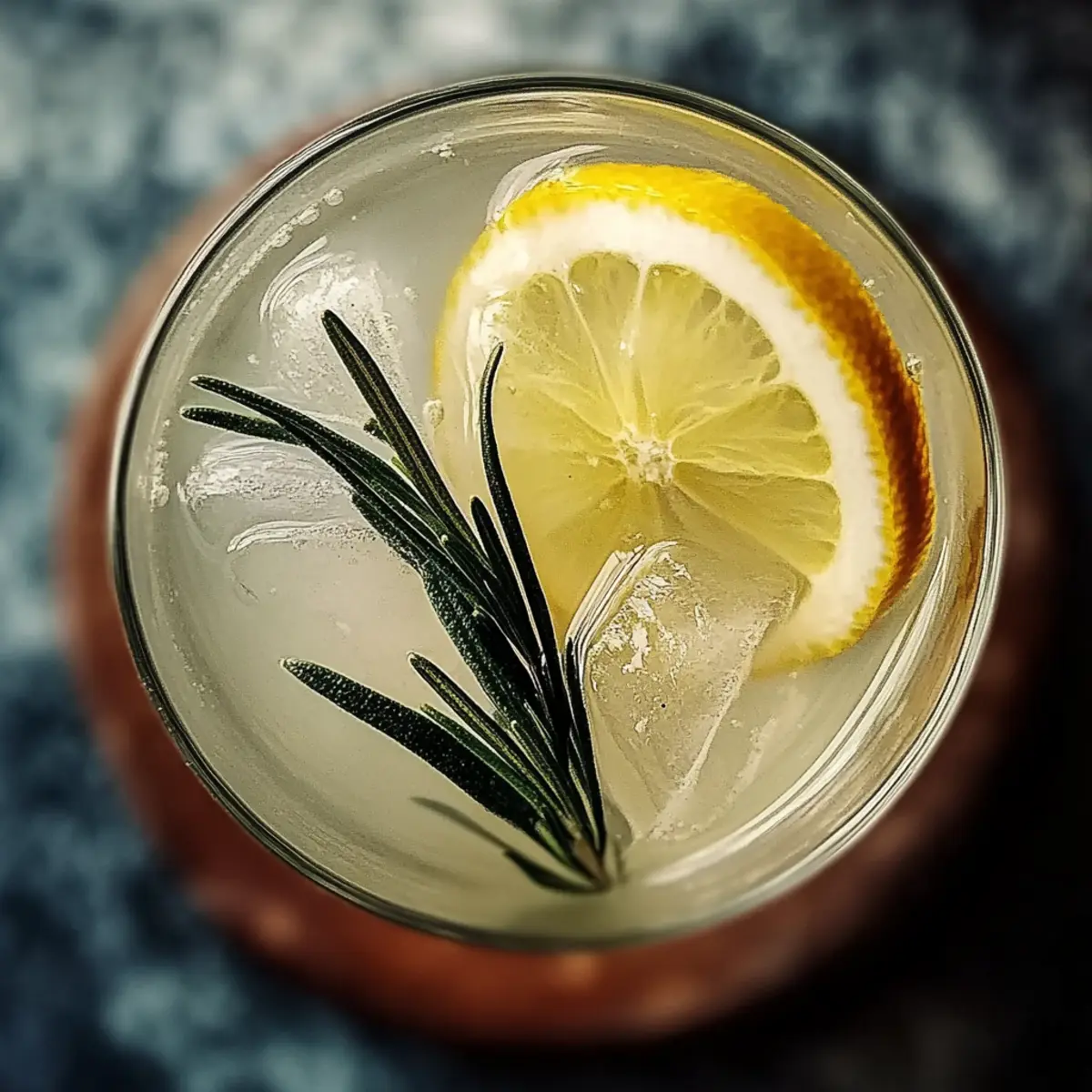 Elderflower Winter Gin Cocktail