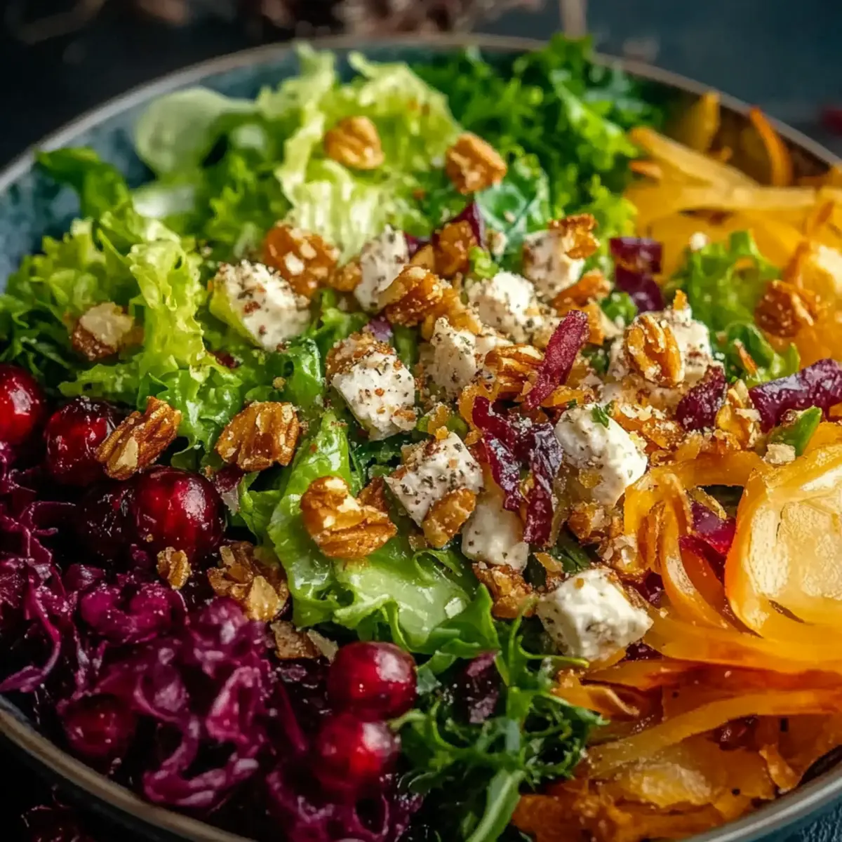 Festive Crunchy Christmas Salad